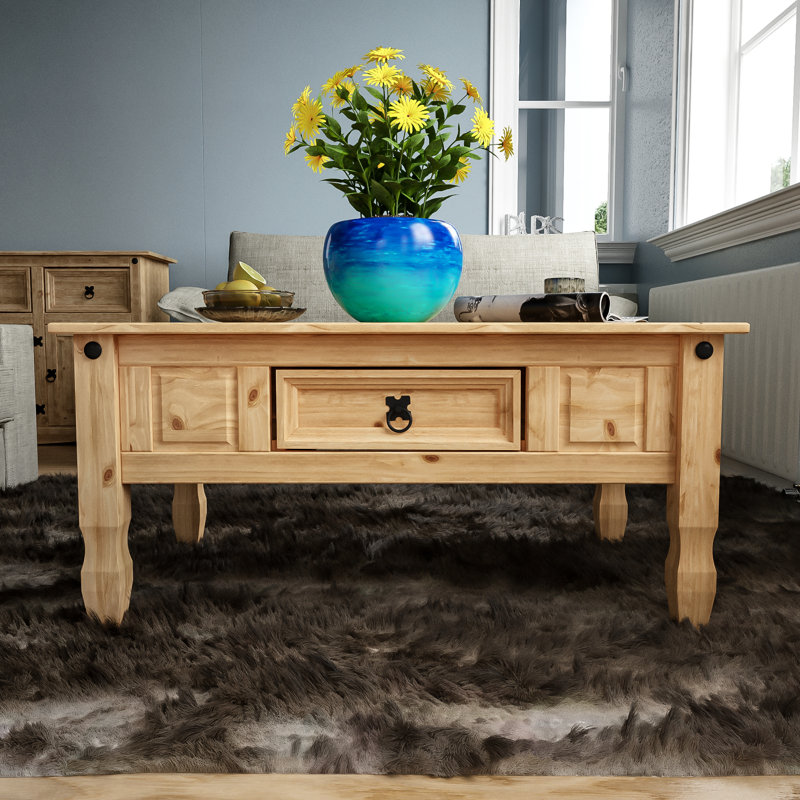 Watsontown Solid Wood Coffee Table with Storage