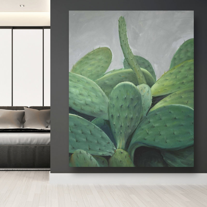 Cactus Bundle - Hyperrealist Bedroom Canvas for Home Decor