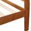 Lit plateforme simple en bois massif - tête de lit et design, convient au matelas, sans sommier, facile à assembler, avec ressort