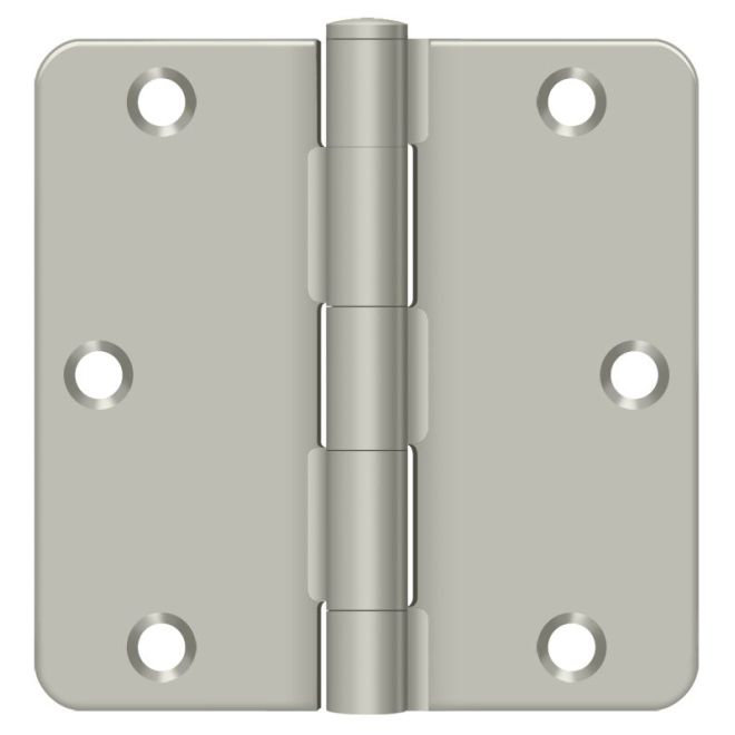 Steel Hinge, Brushed Nickel