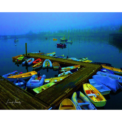Halifax Harbor Print by Leonard Askowitz