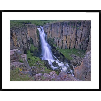 North Clear Creek Falls Cascading Down Cliff, Colorado by Tim Fitzharris - Picture Frame Photographic Print on Paper -  Global Gallery, DPF-396422-2432-266