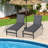 6-Position Chaise Lounge Chairs With Rustproof Aluminium Frame-46327183