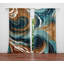 Paire de rideaux semi-transparents en polyester Doy-871140830