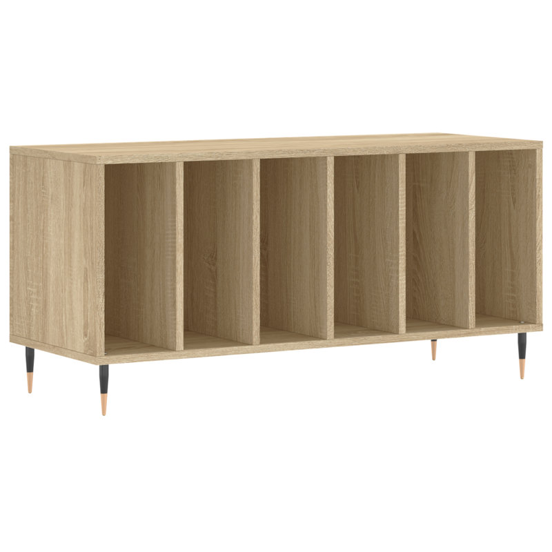 48 cm H Media Shelves, Sonoma Oak
