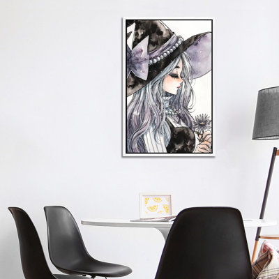 Lavender Witch by Cherriuki - Print on Canvas