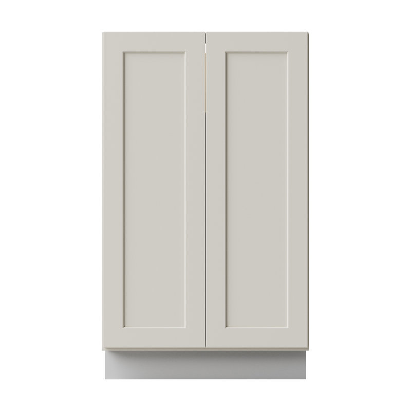 Armoire de cuisine en bois massif prête à assembler, 30", 30", Crème Shaker
