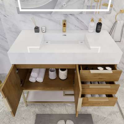Ensemble de meuble-lavabo simple 41,5 po Glasgow