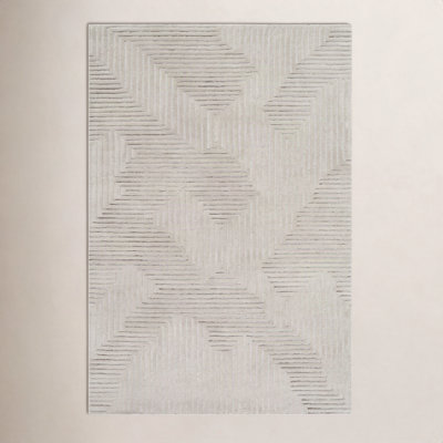 Polk Hand-Tufted Geometric Rug
