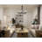 Ahsoka 5 - Light Steel Dimmable Chandelier