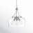 Breena 3 - Light Unique Dome Pendant in Satin Nickel-987975791-1071505584