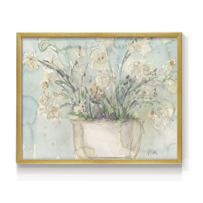 Tabletop Display I -Framed Print - Restickable, 8" H x 10" W
