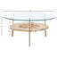 Table basse à 3 pieds avec rangement