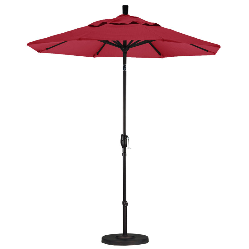Parasol de marché 7,5 pi Hoffmann, Rouge - Pacifica