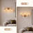 3-Light Bathroom Vanity Light with Water Ripple Glass Shades