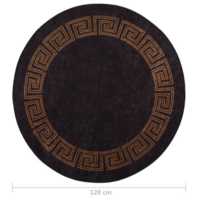 Round Grissett Southwestern 120cm X 120cm Area Rug