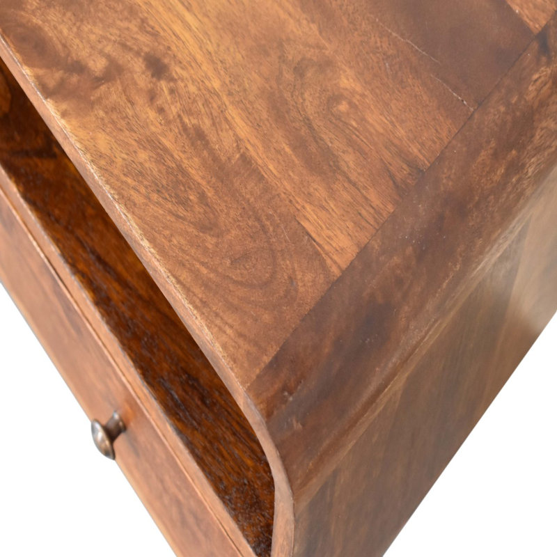 Bracamonte TV Stand for TVs up to 24", Chestnut