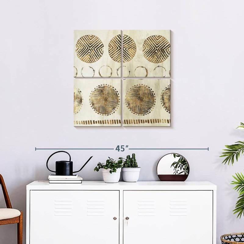Boho African Pattern, 26" H x 26" W