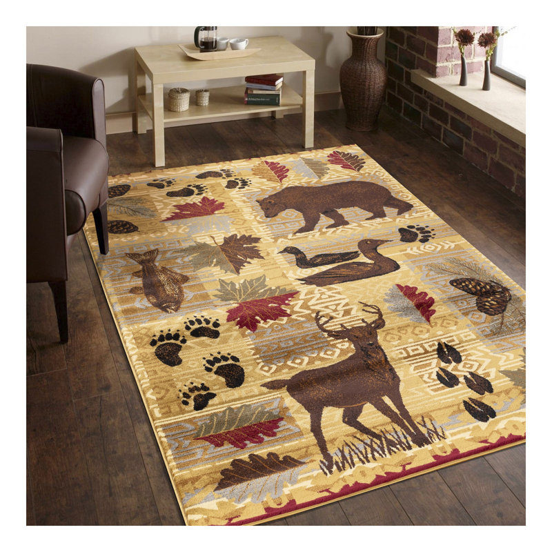 Tapis Lodge Nature's Nest, Rectangle 7 pi 10 po x 10 pi 3 po