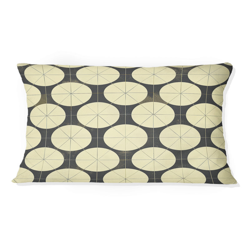 Coussin lombaire rétro Mid-Century