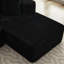 Canapé modulaire Cloud double, velours côtelé, assise profonde, style moderne, sans assemblage, 2 sièges, moelleux mi-moelleux, rembourrage en mousse, convient aux espaces de vie flexibles-246650903