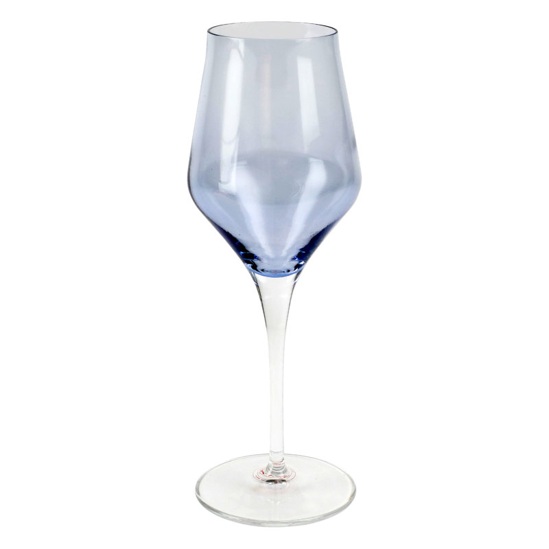 Contessa Wine Glass, 9 oz., Blue