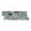 Danube Natural Stone Listello Mosaic Tile Pebble Design Water-Resistant Glazed - 4'' x 12''