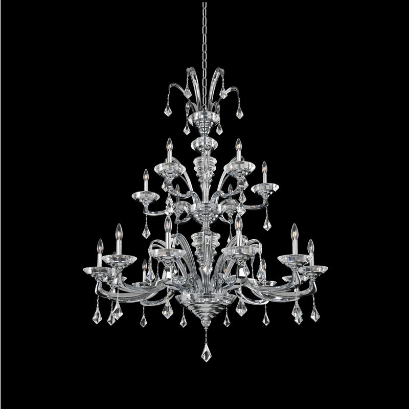 Lustre Cosleg 18 LT chrome / transparent Allegri