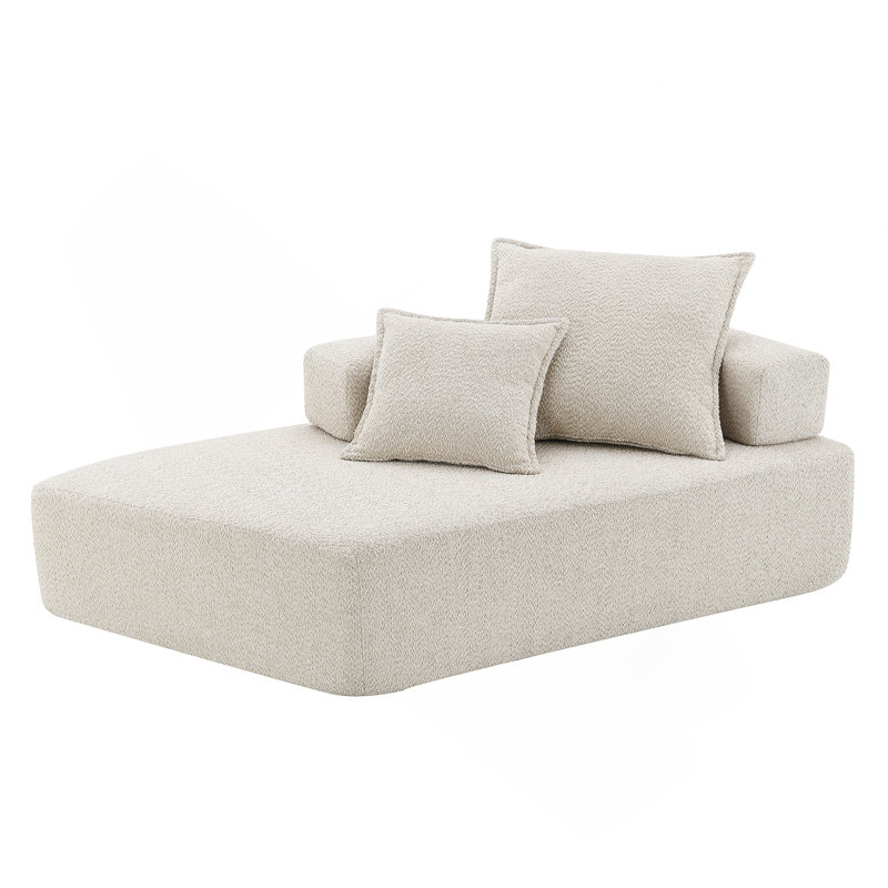 Special-shaped Frame for Oversized Modular U Shaped Sectional Sofa, Beige