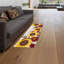 Tapis de cuisine jaune tournesol, 2 tapis de décoration florale pour la cuisine et le salon