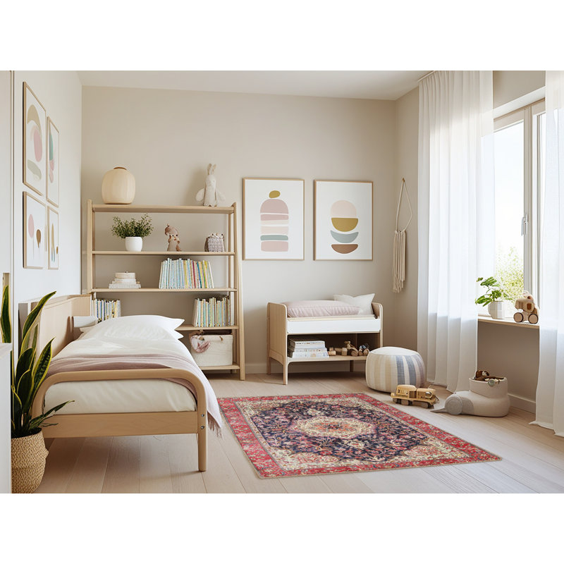 Nermal Oriental Indoor Rug, Rectangle 3' x 5'