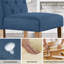 Chaise d'appoint rembourrée Beacan-1272851615