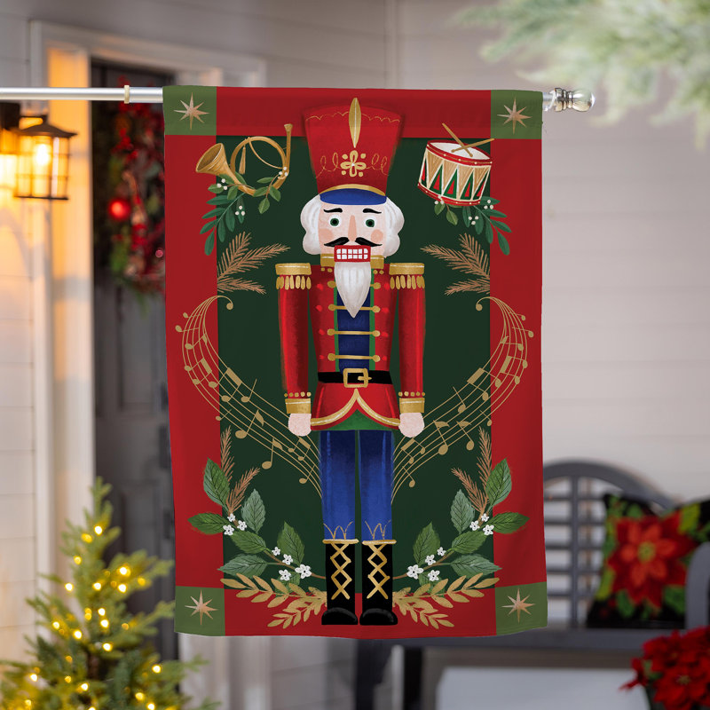 Drapeau de maison Joyful Traditions