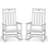 Outdoor Rocking Chairs Weather-Resistant HDPE Rocking Adirondack Chairs-1596438307