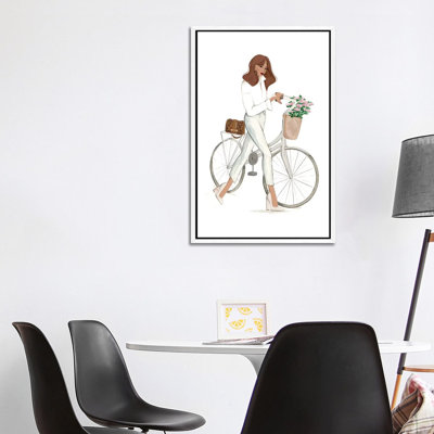 Bicyclette 1 Piece Wall Art on Canvas