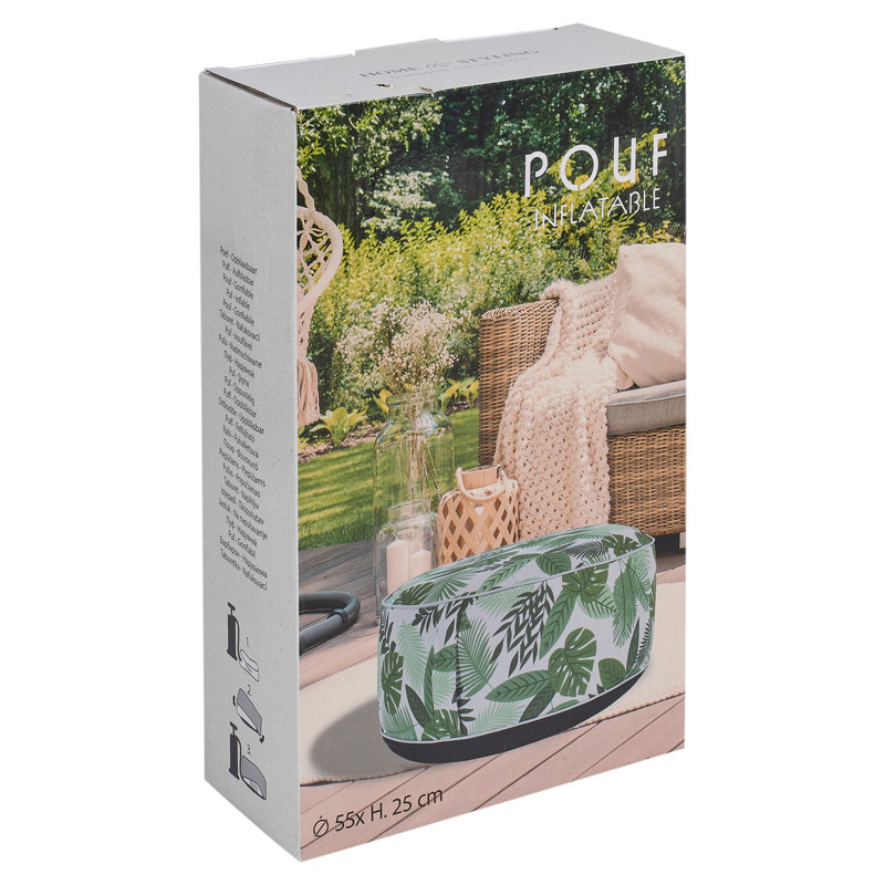 Upholstered Outdoor Ottoman