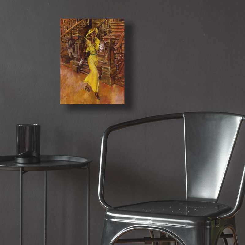 «High Skeller» par Marie Marfia Fine Art, H 16 po x l 12 po x P 0,13 po
