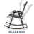 Outdoor Rocking Lounge Chair-1562589064