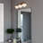 Eastgate 3-Light 23 in. Wide Antique Gold Traditional Bathroom Vanity Lighting Fixture, White Frosted Opal Glass Shade, Dimmable, LED Compatible, Over the Mirror Mounted Steel Wall Sconce-1518719295-1512092502-1512092493