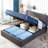 Boryschtsck Upholstered Metal Platform Storage Bed-194142812