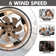 19.7”Ceiling Fan with Light, Lighting Kit Not Included