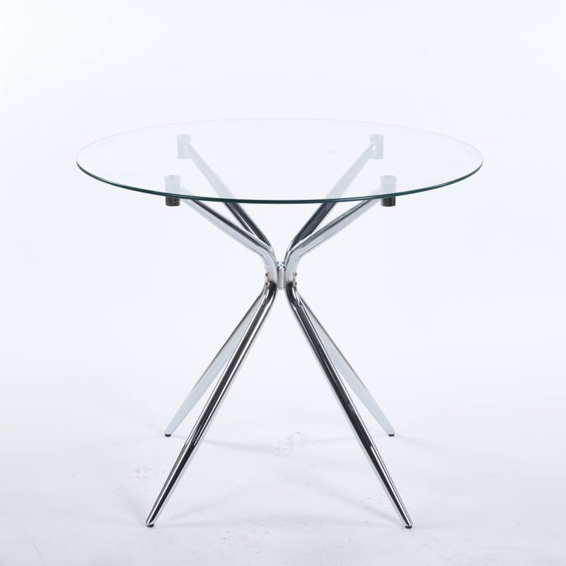 Round Dining Table (Chrome)