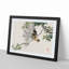 Sparrow on a Branch by Kono Baireir - Picture Frame Painting Print-55726114-55726121