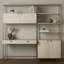 Trey Modular Bookcase Wall Desk-837037521