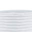Jardinière en céramique polyvalente de 8 po avec support en blanc pour les terrariums de trous de drainage texturés pour le jardin et la piscine