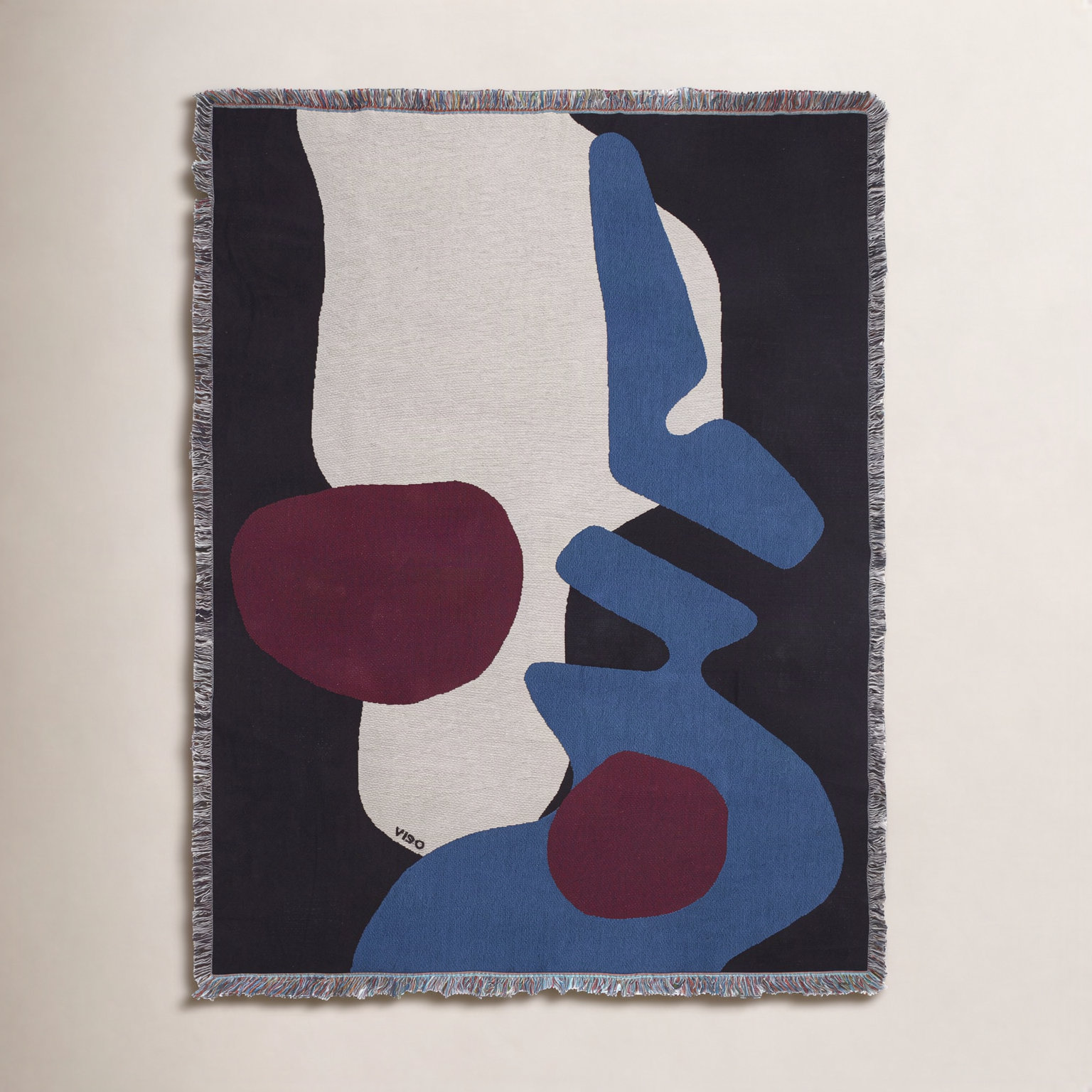 Tapestry Cotton Jacquard Throw Blanket