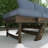 51" Wood Adjustable Outdoor Patio Daybed Sofa-1267800672-1267800671