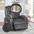 Gunmetal Leather Aire Recliner W/Power Lift & Massage