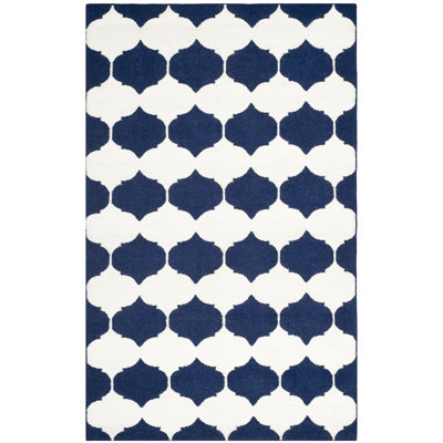 Chevron Hand Woven Area Rug
