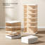 Armoire de rangement pliable pour chaussures avec portes transparentes - Organisateur anti-poussière pour 6 paires